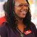 HARC case manager Sheyonna Watson smiles during the Dining for Dollars fundraiser for HARC at Zingerman's Roadhouse on Wednesday.  Melanie Maxwell I AnnArbor.com